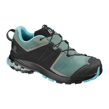 Salomon Női XA WILD GTX W Túracipő Zöld